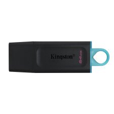 Pack 2 memórias Kingston Technology DataTraveler Exodia USB 64 GB USB tipo A 3.2 Gen 1 (3.1 Gen 1) Negro