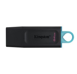 Pack 2 memórias Kingston Technology DataTraveler Exodia USB 64 GB USB tipo A 3.2 Gen 1 (3.1 Gen 1) Negro