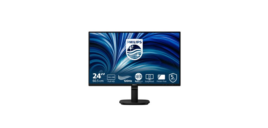 Philips 2000 series 24B2N2200/00 écran plat de PC 60,5 cm (23.8") 1920 x 1080 pixels Full HD LCD Noir