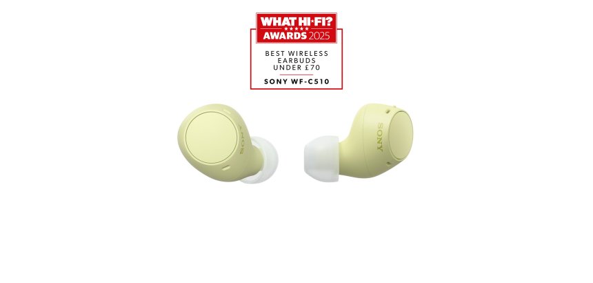 Sony WF-C510 Auriculares True Wireless Stereo (TWS) Dentro de oído Llamadas/Música/Deporte/Uso diario Bluetooth Amarillo