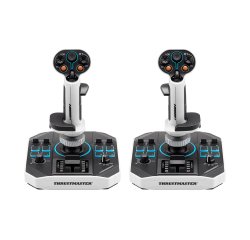 Thrustmaster Sol-R 2 HOSAS Space Sim Duo Nero, Bianco USB Flightstick Analogico/Digitale PC