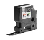 DYMO RHINO Etiquette en vinyle, 19 mm x 5,5 m, noir/