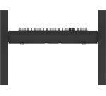 iiyama MD-CAR2031-B1 montage des affichages de messages 2,67 m (105") Noir