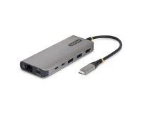 StarTech.com Adaptateur Multiport USB-C vers HDMI avec Recharge PD 140W, 4K 60Hz, Hub USB 5 Ports à 5 Gbps, GbE, Mini Dock Type-C pour MacBook / Dell / ThinkPad / HP