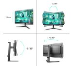 Philips Evnia 25M2N3200W/00 écran plat de PC 62,2 cm (24.5") 1920 x 1080 pixels Full HD LCD Gris