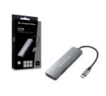 Conceptronic DONN11G replicatore di porte e docking station per laptop Cablato USB 3.2 Gen 1 (3.1 Gen 1) Type-C Grigio