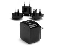 StarTech.com Chargeur mural USB à 2 ports - Haute puissance (17 W / 3,4 A) - Chargeur de voyage international