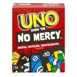 Games UNO Show ‘em No Mercy Card Game for Kids, Adults & Family Night, Parties and Travel