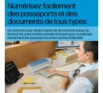HP ScanJet Pro 4200 s1 Scanner à défilement A4 et passeport / carte d’identité, jusqu’à 40ppm/80ipm, 600x 600 DPI