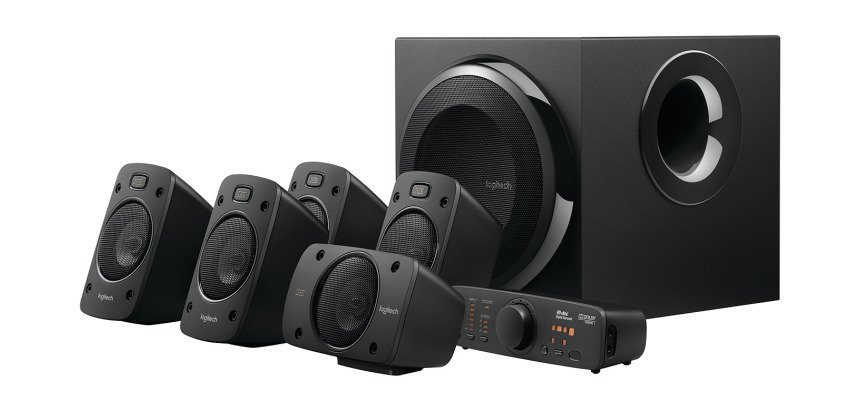 Logitech Z-906 - speaker system - for home theater