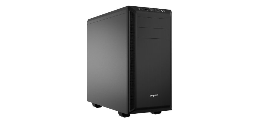 be quiet! Pure Base 600 Noir | Boîtier PC, Mini ITX / Micro ATX / ATX,1 ventilateur Pure Wings 2 120 mm, 1 ventilateur Pure Wings 2 140 mm