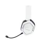 Trust GXT 493W Carus Casque Avec fil &sans fil Arceau, Casque Gaming USB Type-C / USB Type-A Bluetooth Blanc