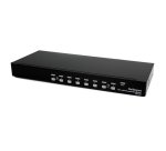 StarTech.com Commutateur écran clavier souris USB montable en rack - 8 ports