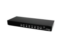 StarTech.com Commutateur écran clavier souris USB montable en rack - 8 ports