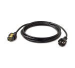 APC NetShelter - Cordon d'alimentation - Verrouillable - 3m - C19 - CEE/7 Schuko
