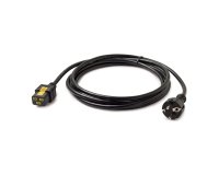 APC NetShelter - Cordon d'alimentation - Verrouillable - 3m - C19 - CEE/7 Schuko