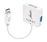 Lindy DisplayPort 1.2 to HDMI 1.4, DVI and VGA Active Converter