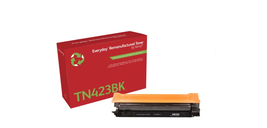 Toner remanufacturé Noir Everyday™ de Xerox compatible avec Brother TN423BK, Grande capacité
