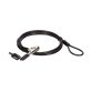 Conceptronic CUSTODIO02BS cavo di sicurezza Nero 1,8 m