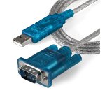 StarTech.com 3ft (91cm) 1-Port USB to RS232 DB9 Serial Adapter Cable, USB to Serial Adapter Cable - M/M