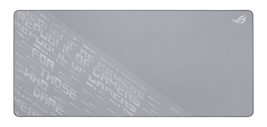ASUS ROG Scabbard II Arctic Gray XXL Tappetino per mouse per gioco da computer Grigio