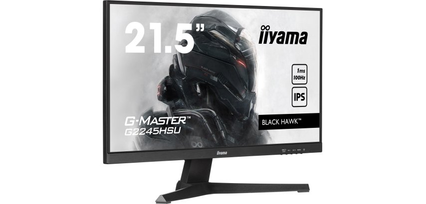 iiyama G-MASTER G2245HSU-B2 écran plat de PC 54,6 cm (21.5") 1920 x 1080 pixels Full HD LED Noir