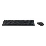 Targus AKM610FR clavier Souris incluse Universel RF sans fil AZERTY Français Noir