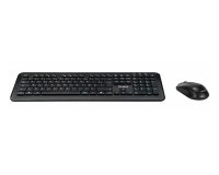 Targus AKM610FR clavier Souris incluse Universel RF sans fil AZERTY Français Noir
