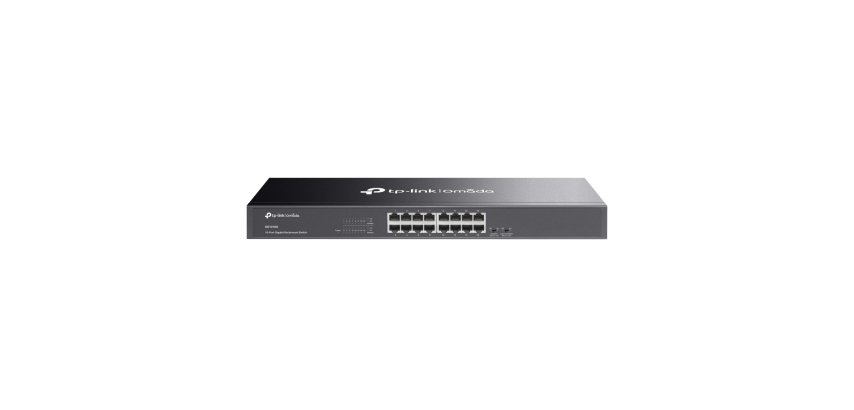 TP-Link Omada DS1016G commutateur réseau Non-géré Gigabit Ethernet (10/100/1000) 1U Noir