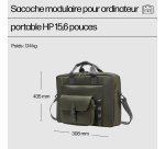HP Sacoche modulaire pour ordinateur portable 15,6 pouces