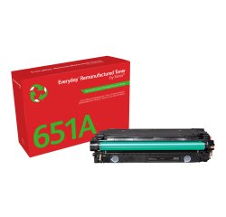 Toner remanufacturé Noir Everyday™ de Xerox compatible avec HP 651A 650A 307A (CE340A/CE270A/CE740A), Capacité standard