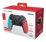 Trust GXT 1246B Muta Noir, Bleu, Rouge Bluetooth Manette de jeu Nintendo Switch, Nintendo Switch Lite