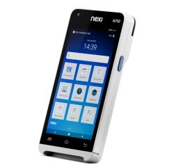 Nexi NEIN750 smart card reader Indoor/outdoor Battery Wi-Fi + 4G Black, Grey