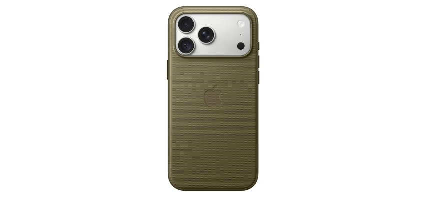 Apple Coque en tissage technique avec MagSafe pour iPhone 18 Pro Max - Olive