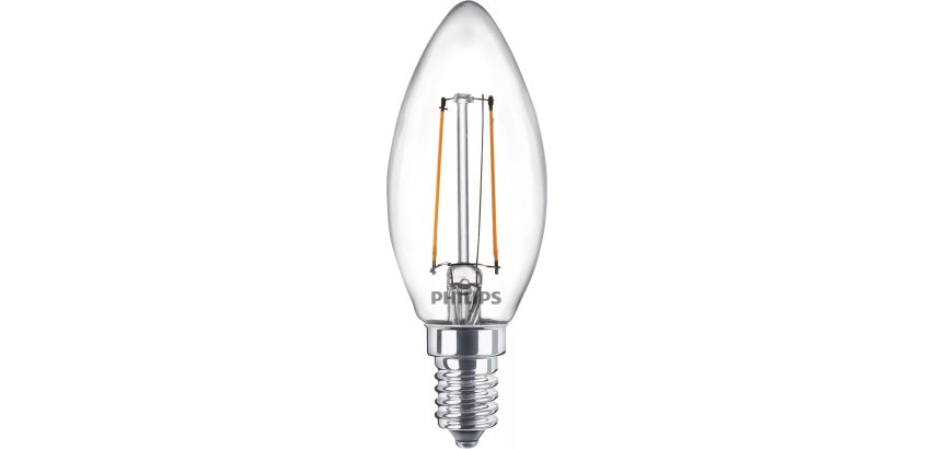 Philips Filament Candle Clear 25 W B35 E14