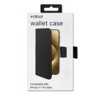 Celly WALLY mobile phone case 17.5 cm (6.9") Wallet case Black
