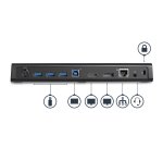 StarTech.com Station d'Accueil USB 3.0 Double Écran avec HDMI et DisplayPort 4K - USB 3.0 vers 4x USB-A, Ethernet, HDMI et DP - Station d'Accueil Universelle USB A pour PC pour Mac/Win