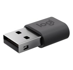 Logitech 956-000169 changeur de genre de câble USB-C USB-A Graphite