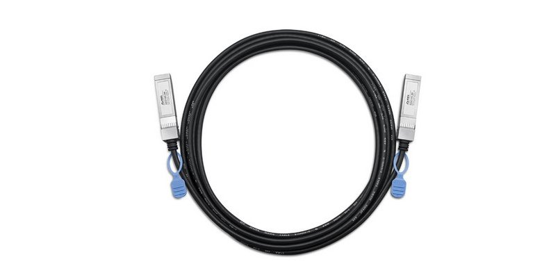 Zyxel DAC10G-3M câble InfiniBand et à fibres optiques SFP+ Noir