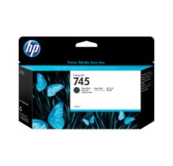 HP 745 - noir mat - original - DesignJet - cartouche d'encre