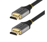 StarTech.com 10ft (3m) Premium Certified HDMI 2.0 Cable - High Speed Ultra HD 4K 60Hz HDMI Cable with Ethernet - HDR10, ARC - TPE Jacket - UHD HDMI Video Cord - For UHD Monitors, TVs, Displays - M/M