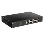 D-Link DGS-1100-16V2 Géré L2 Gigabit Ethernet (10/100/1000) Noir