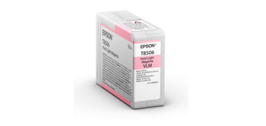 Epson Singlepack Vivid Light Magenta T85060N UltraChrome HD ink 80ml