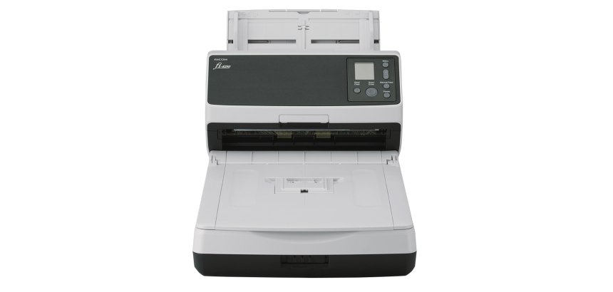 Ricoh fi-8290 Numériseur chargeur automatique de documents (adf) + chargeur manuel 600 x 600 DPI A4 Noir, Gris