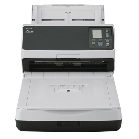 Ricoh fi-8290 ADF + Manual feed scanner 600 x 600 DPI A4 Black, Grey