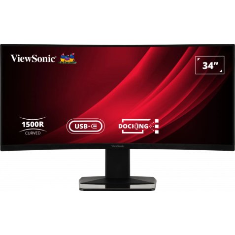 Viewsonic Display VG3419C pantalla para PC 86,4 cm (34") 3440 x 1440 Pixeles UltraWide Quad HD LED Negro