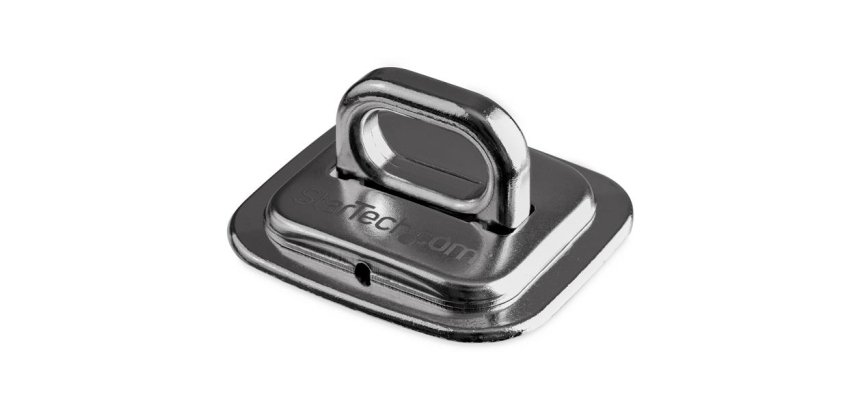 StarTech.com Plaque d'ancrage pour câble de sécurité en alliage de zinc