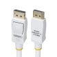 StarTech.com Cable DisplayPort 1.2 Certificado VESA Blanco de 1,8m - Cable DP 1.2 para Monitor - 4K 60Hz - 21,6Gbps - con Pestillo - Macho a Macho