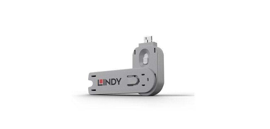 Lindy Clé pour bloqueur de port USB A, Blanc