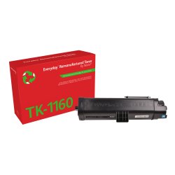 Remanufacturé Everyday Toner remanufacturé Noir Everyday™ de Xerox compatible avec Kyocera TK-1160, Capacité standard